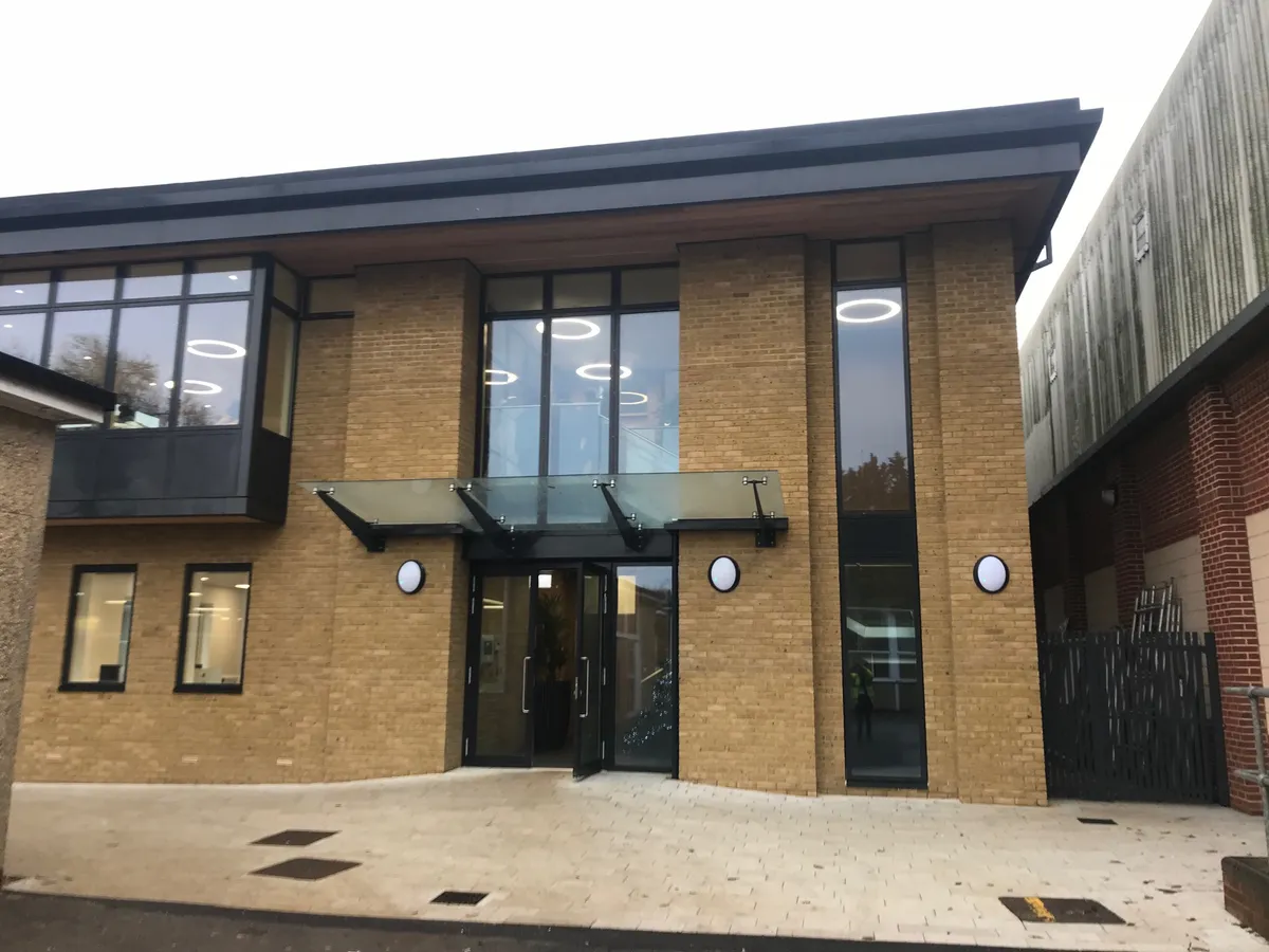 6th Form & Music Centre construction project by Aldwick Building Company