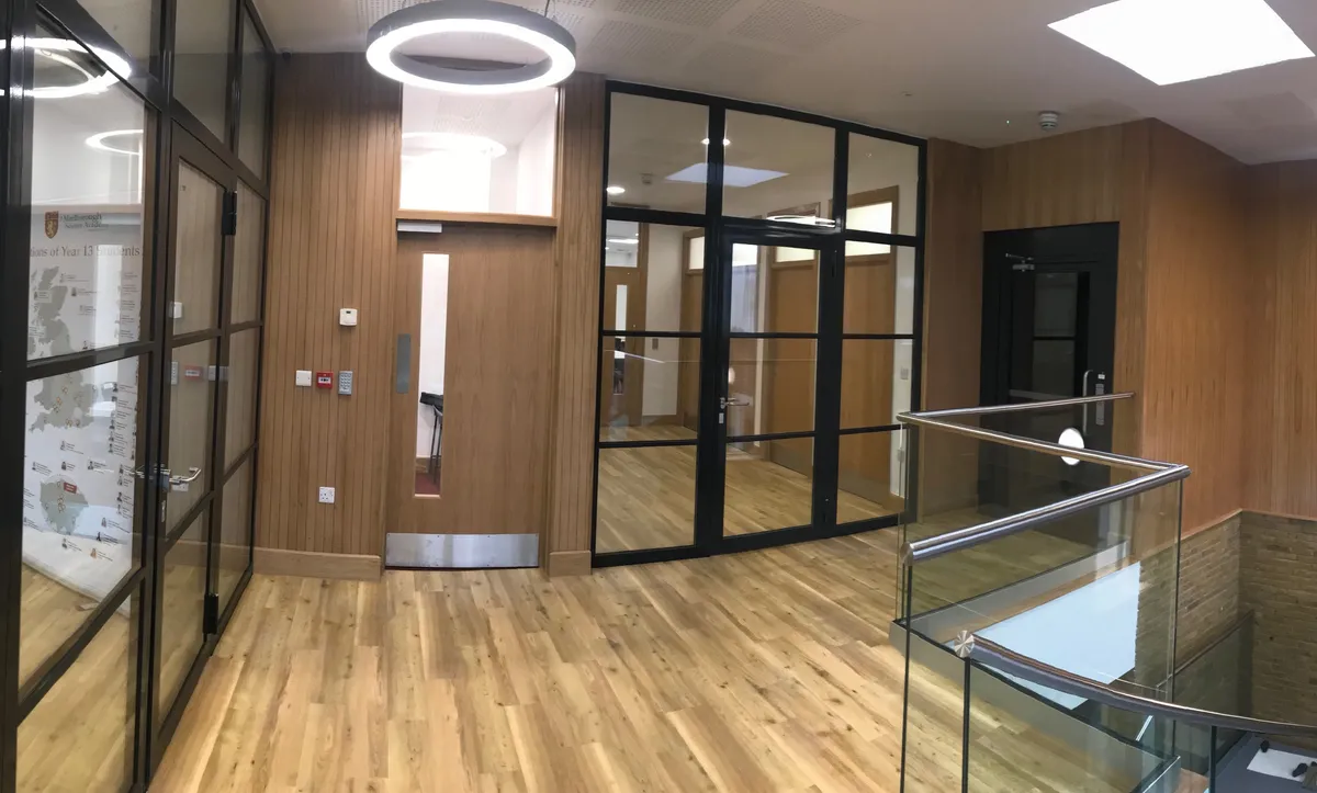 6th Form & Music Centre construction project by Aldwick Building Company