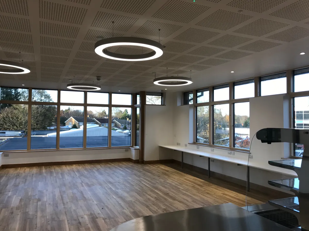 6th Form & Music Centre construction project by Aldwick Building Company