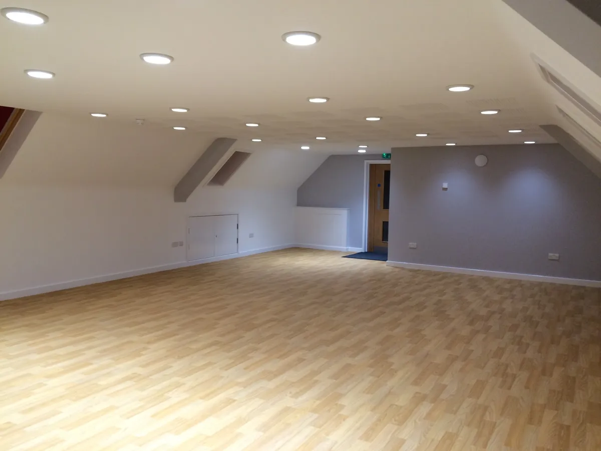 Dance Studio construction project by Aldwick Building Company