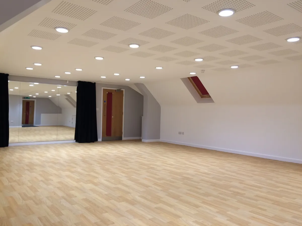 Dance Studio construction project by Aldwick Building Company