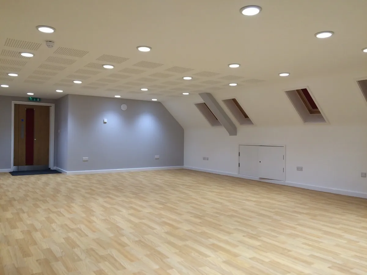 Dance Studio construction project by Aldwick Building Company