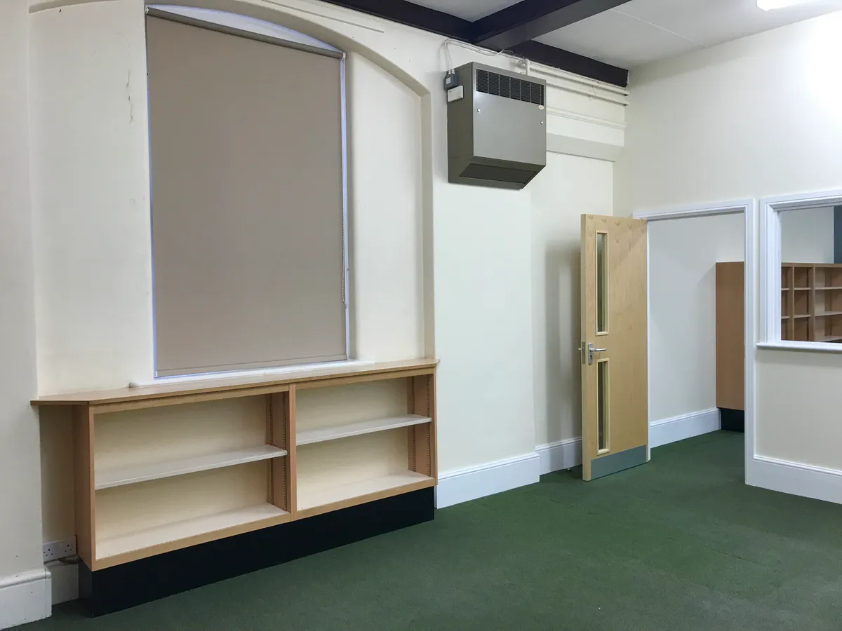 Library Office and Archive Room construction project by Aldwick Building Company