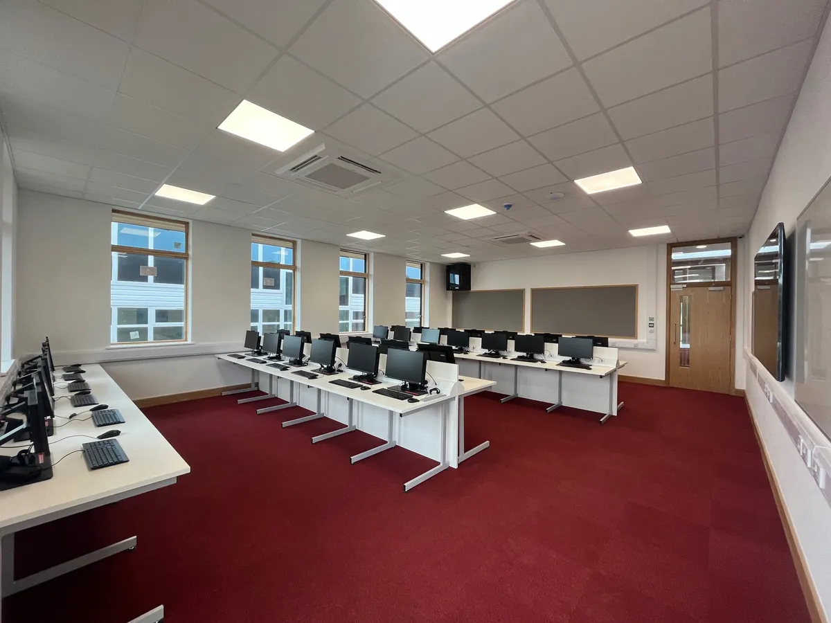 New Faculty Building construction project by Aldwick Building Company