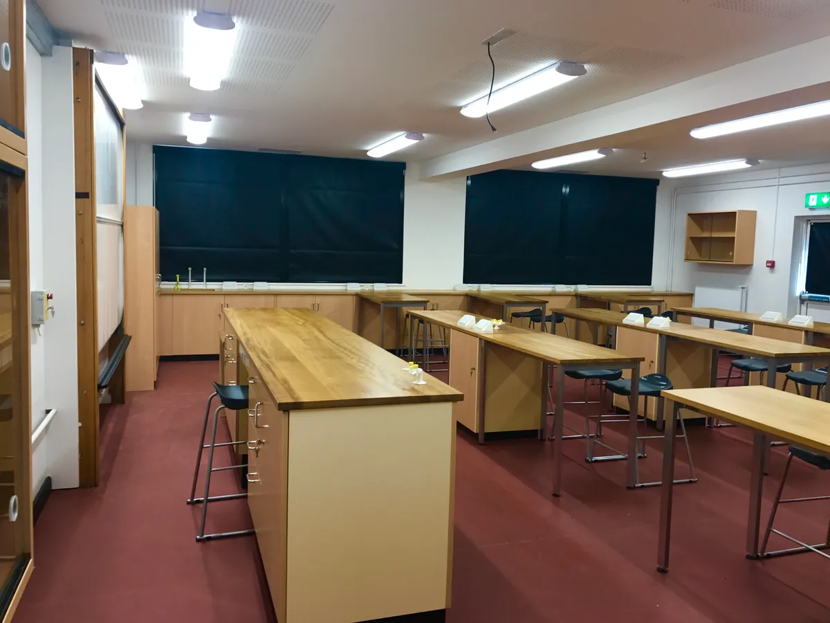 Science Classrooms  construction project by Aldwick Building Company